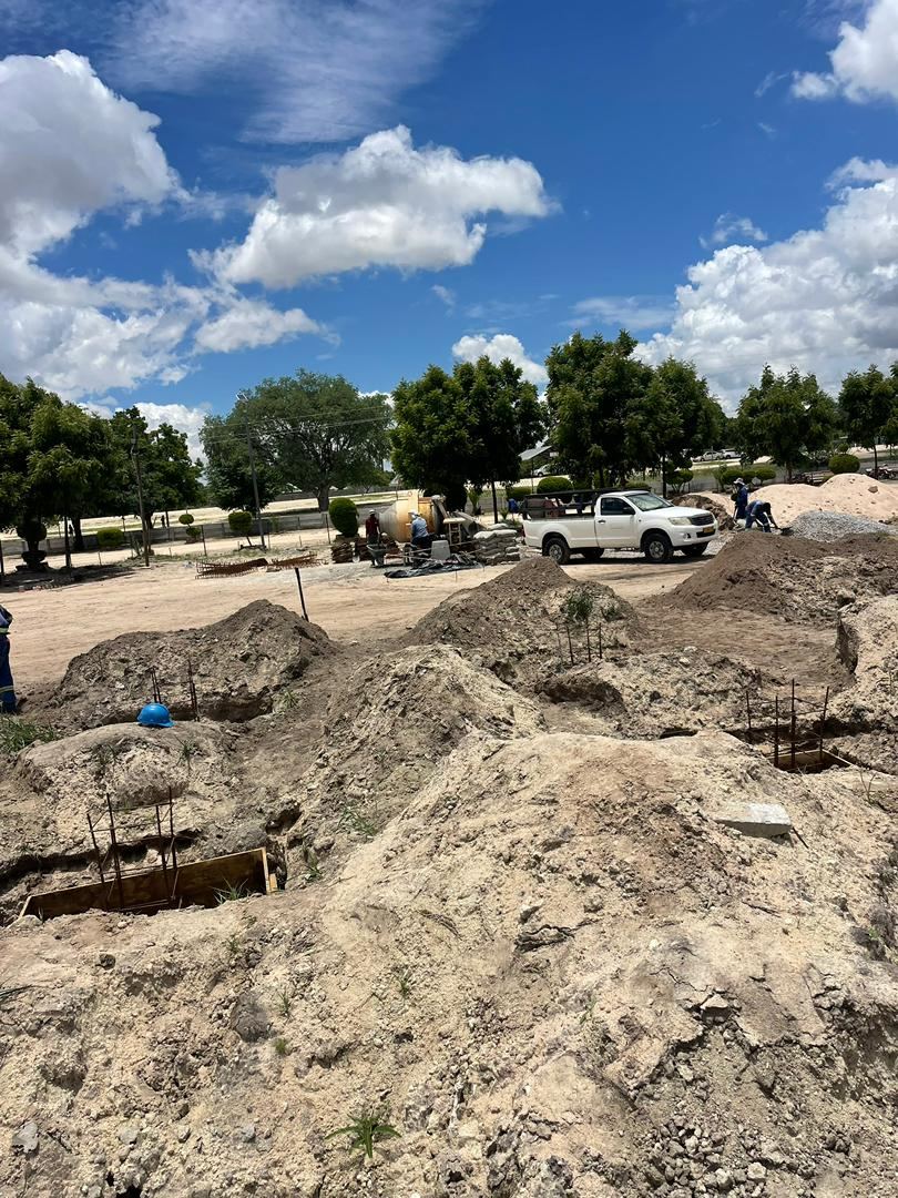 Helao Nafidi Pavilion construction progress