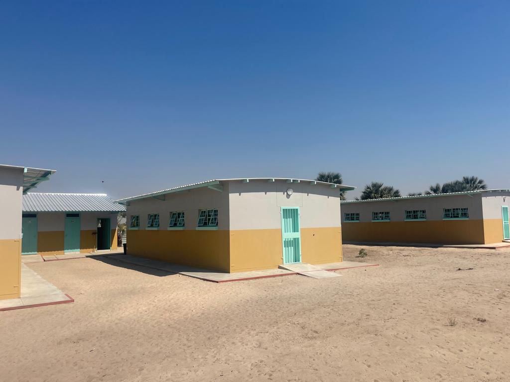 Hostel accommodation and ablution facility at Negumbo Senior Secondary School