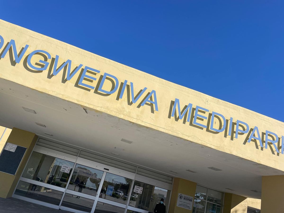 Maintenance works at Ongwediva Medipark